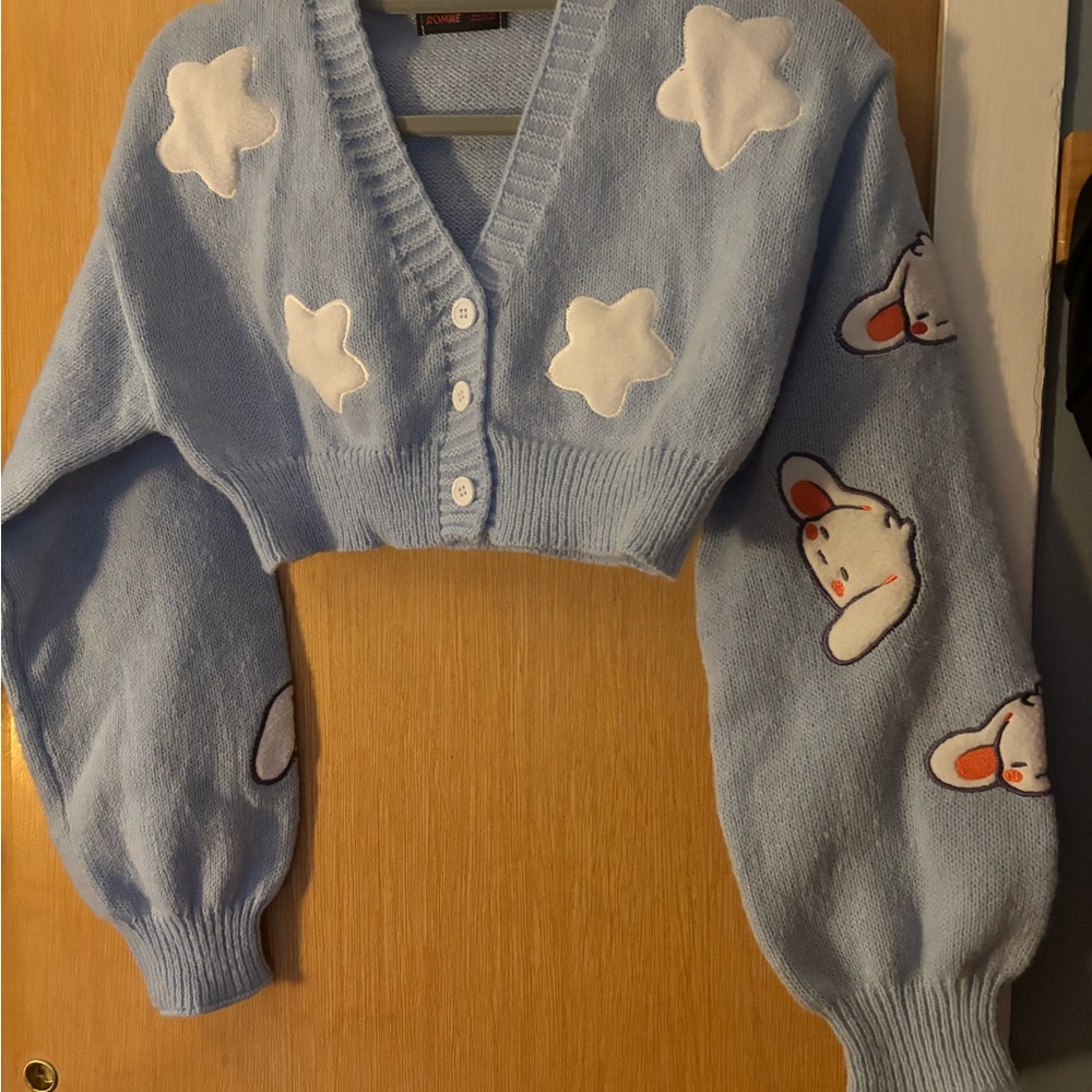 Cinnamoroll cropped cardigan